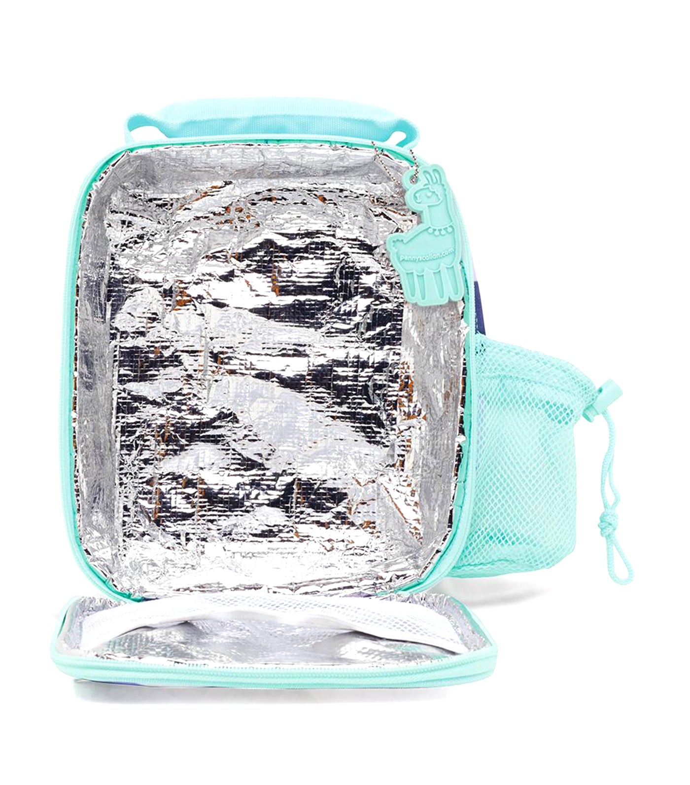 penny scallan purple bento cooler bag - loopy llama