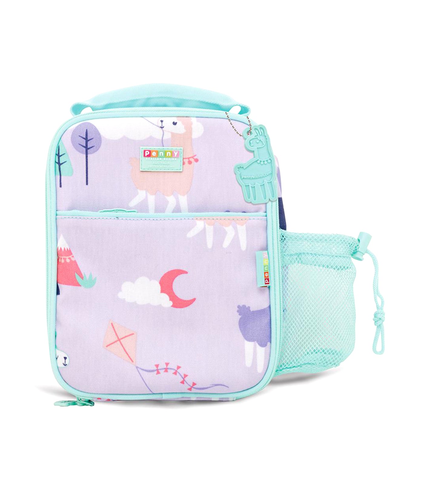 penny scallan purple bento cooler bag - loopy llama