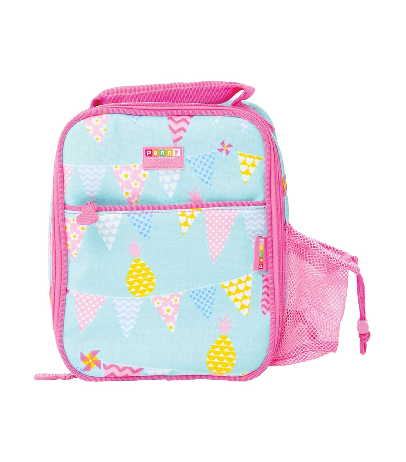 penny scallan bento cooler bag - pineapple bunting 
