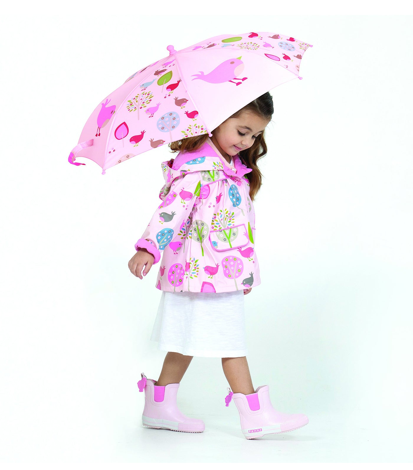 penny scallan umbrella - chirpy bird