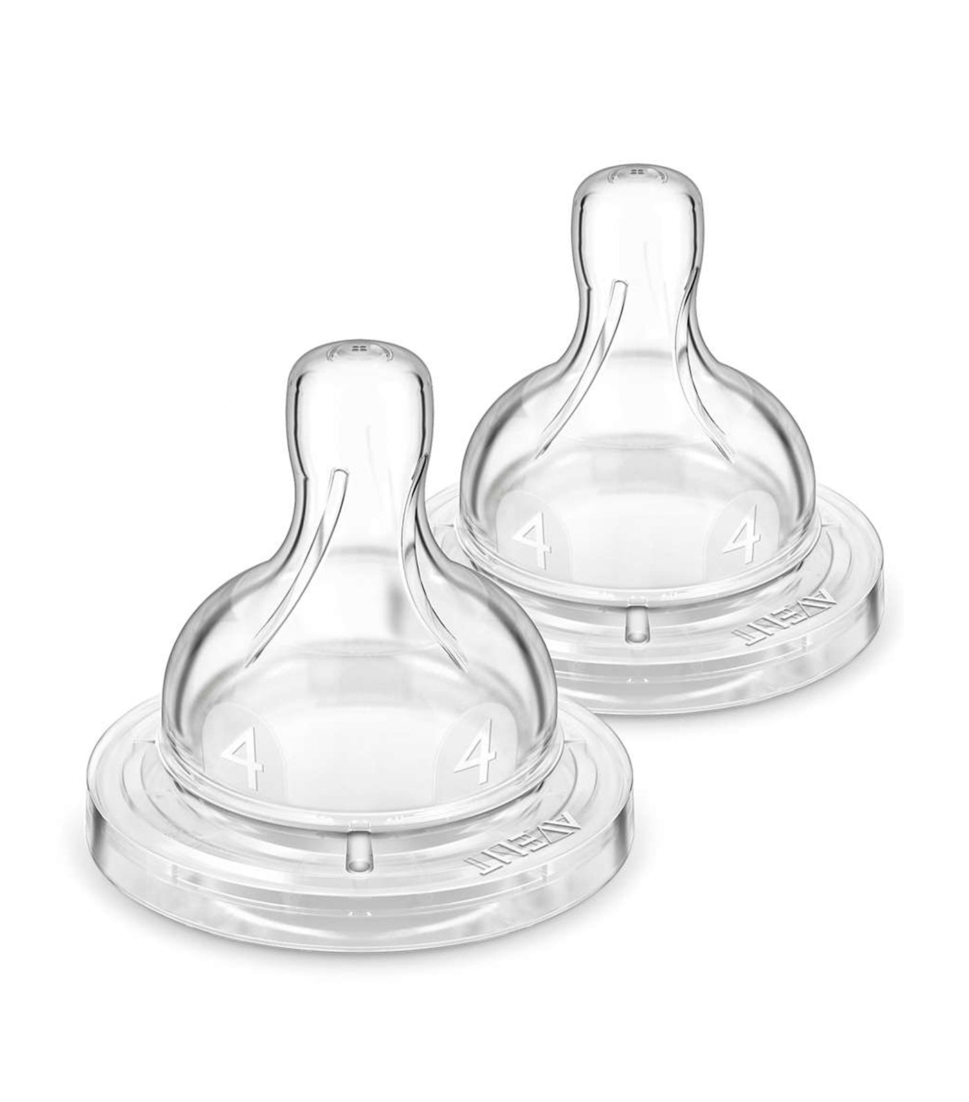 philips avent anti-colic fast flow teats (4 holes)