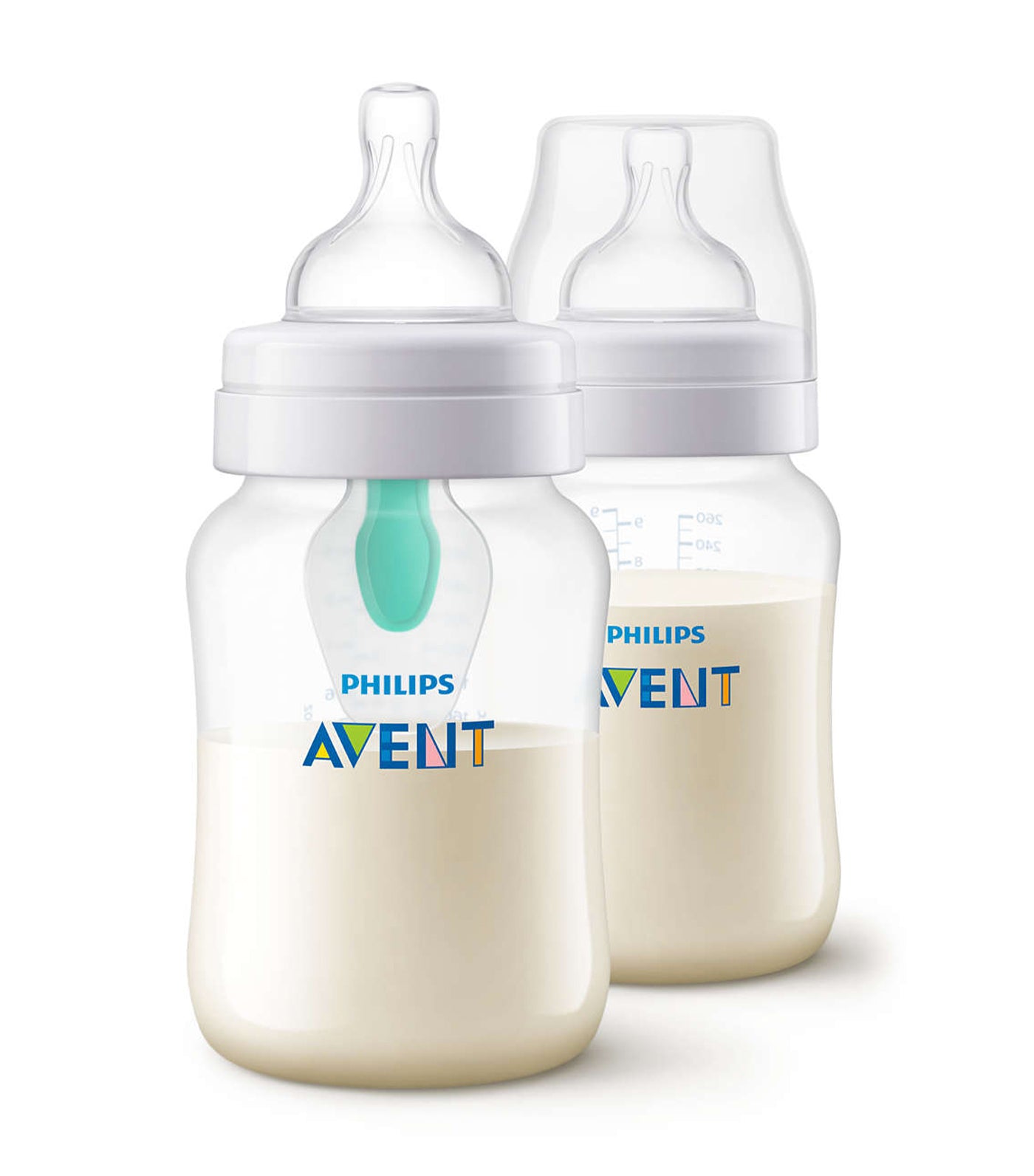 philips avent anti-colic with airfree vent bottle 9oz (twin pack)