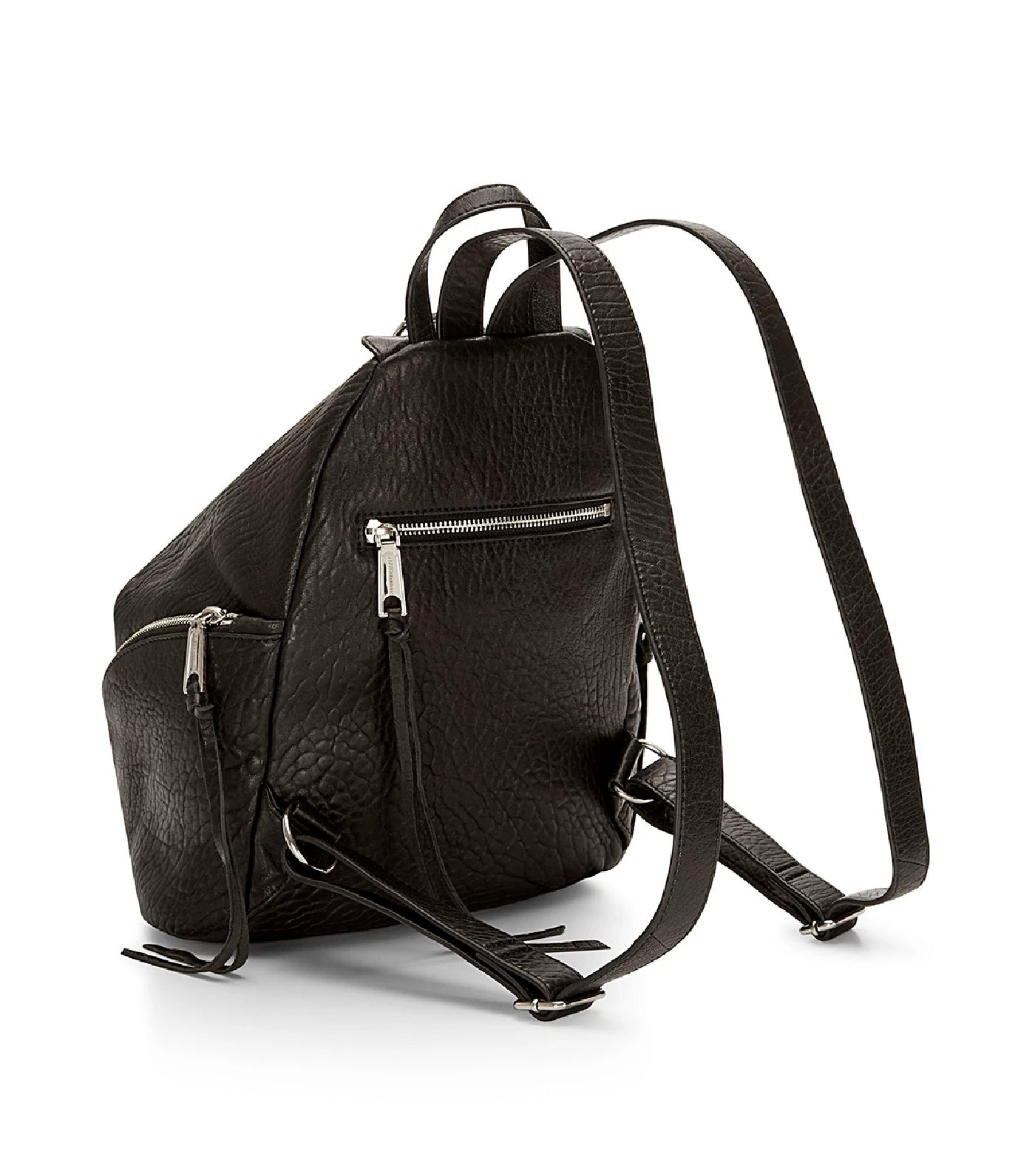 rebecca minkoff julian leather backpack black