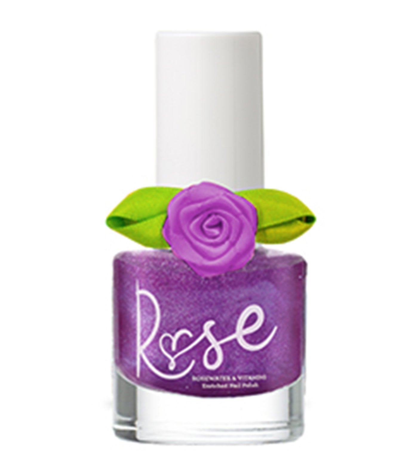 rose violet peel-off nail polish - goat