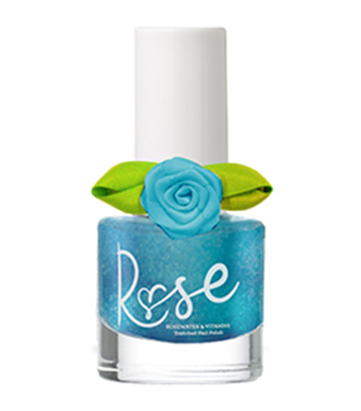 rose blue peel-off nail polish - omg