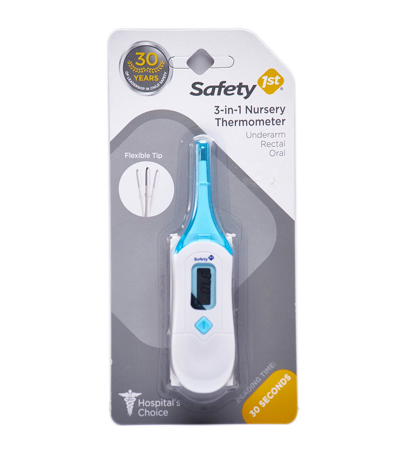 safety 1st 3-in-1 nursery thermometer – arctic