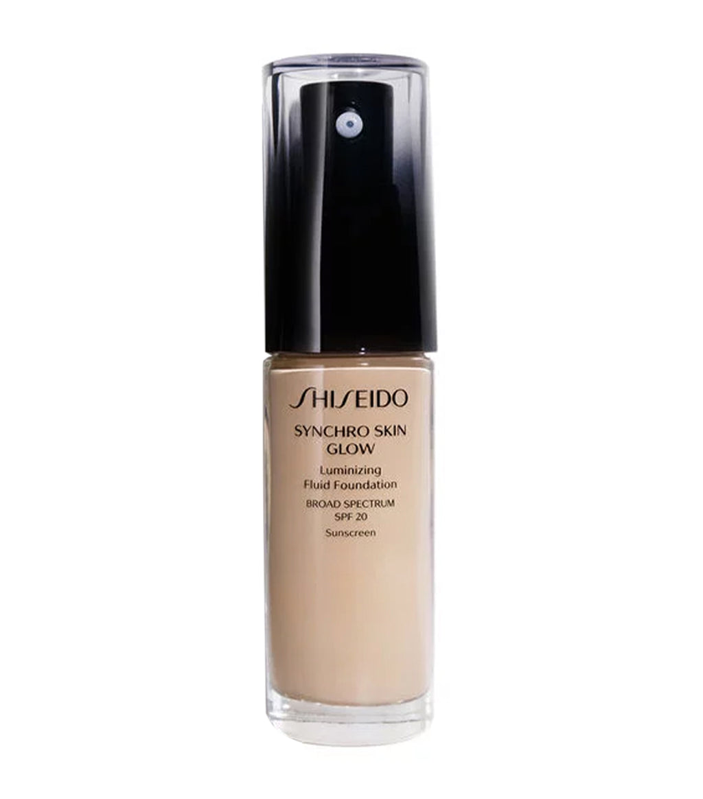 Shiseido synchro skin glow foundation neutral 3 Clearance