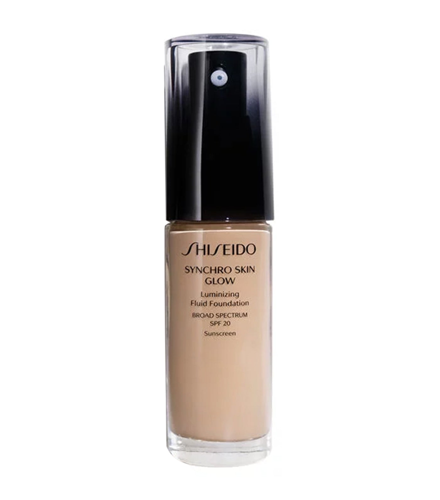 shiseido synchro skin glow luminizing fluid foundation neutral 3