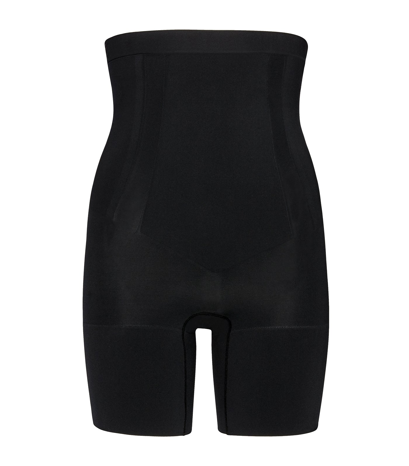Spanx Assets Higher Power Shaping Shorts S High Waist Thigh Slimming Black