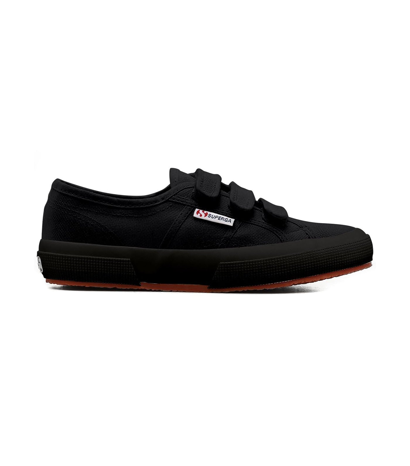 Superga 2750 COT 3-Strap Full Black