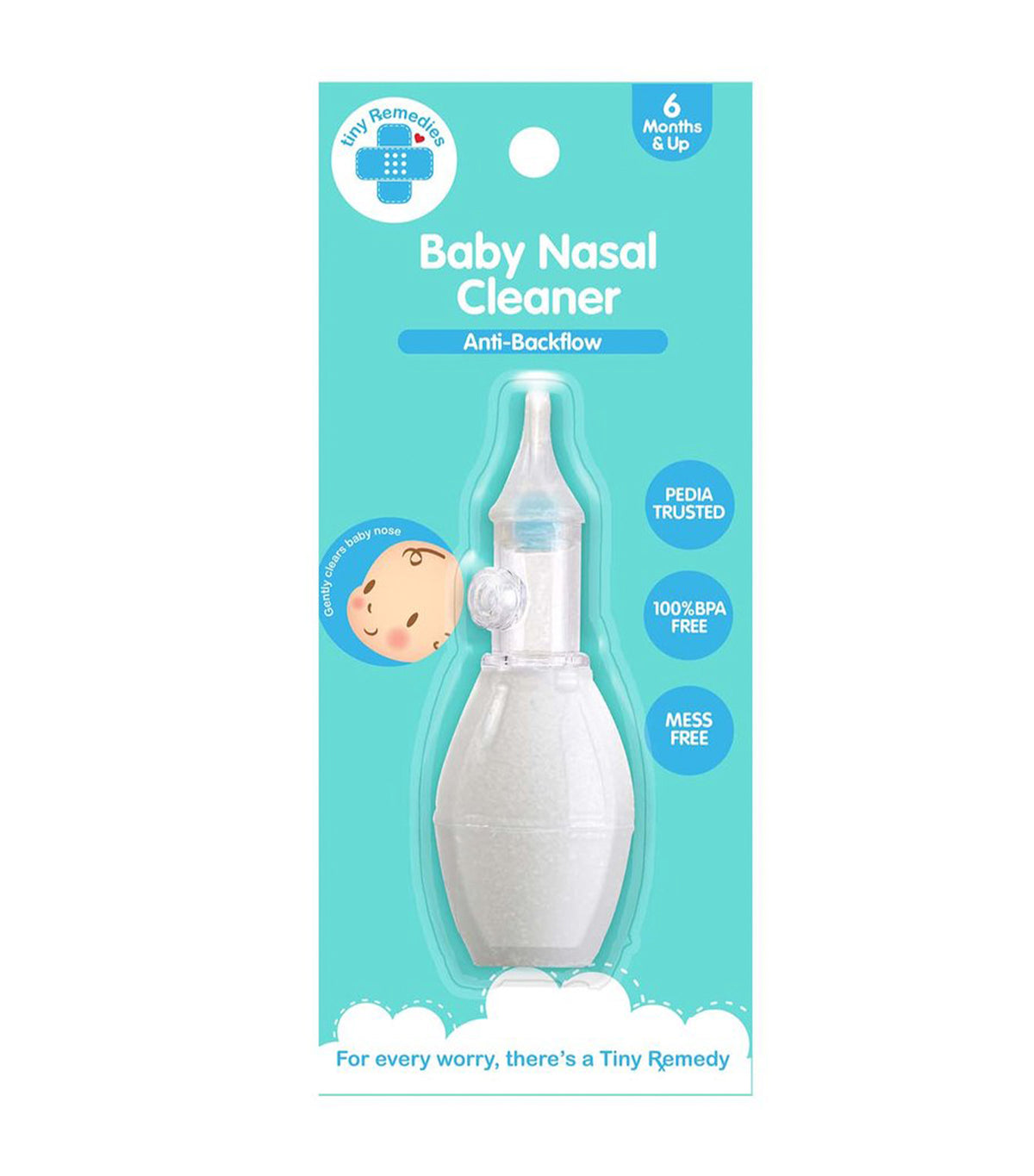tiny buds anti-backflow baby nasal cleaner 