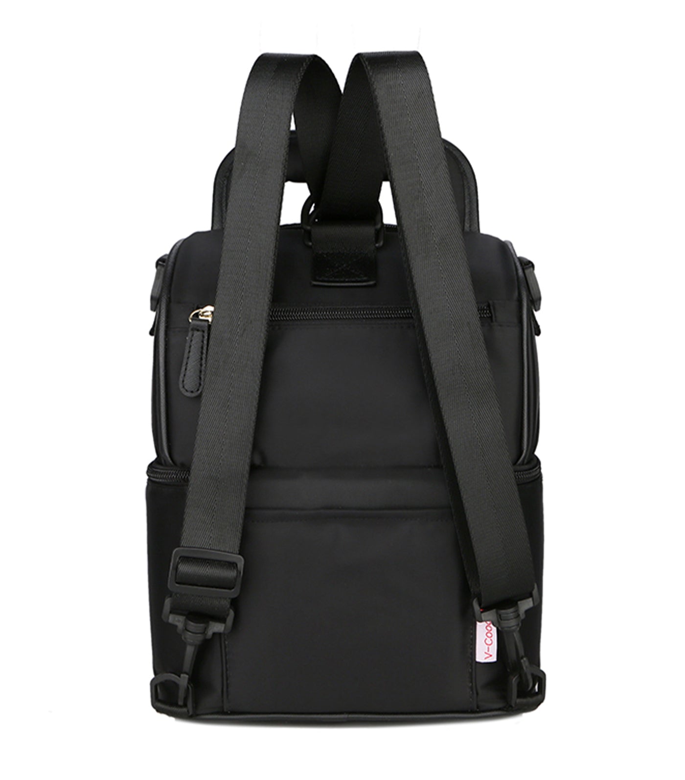 v-coool black breast pump insulated cooler backpack