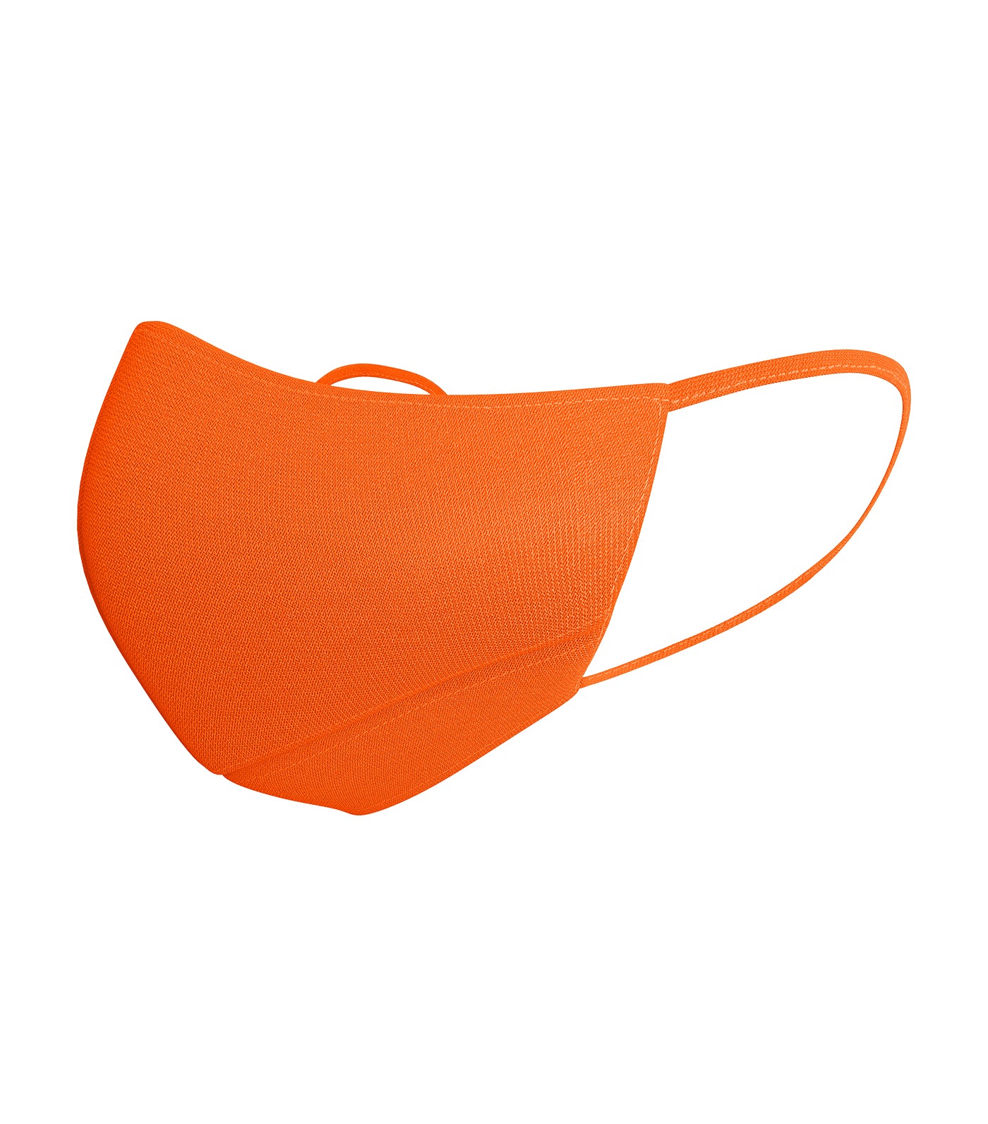 verte neon orange kids premium reusable fabric mask
