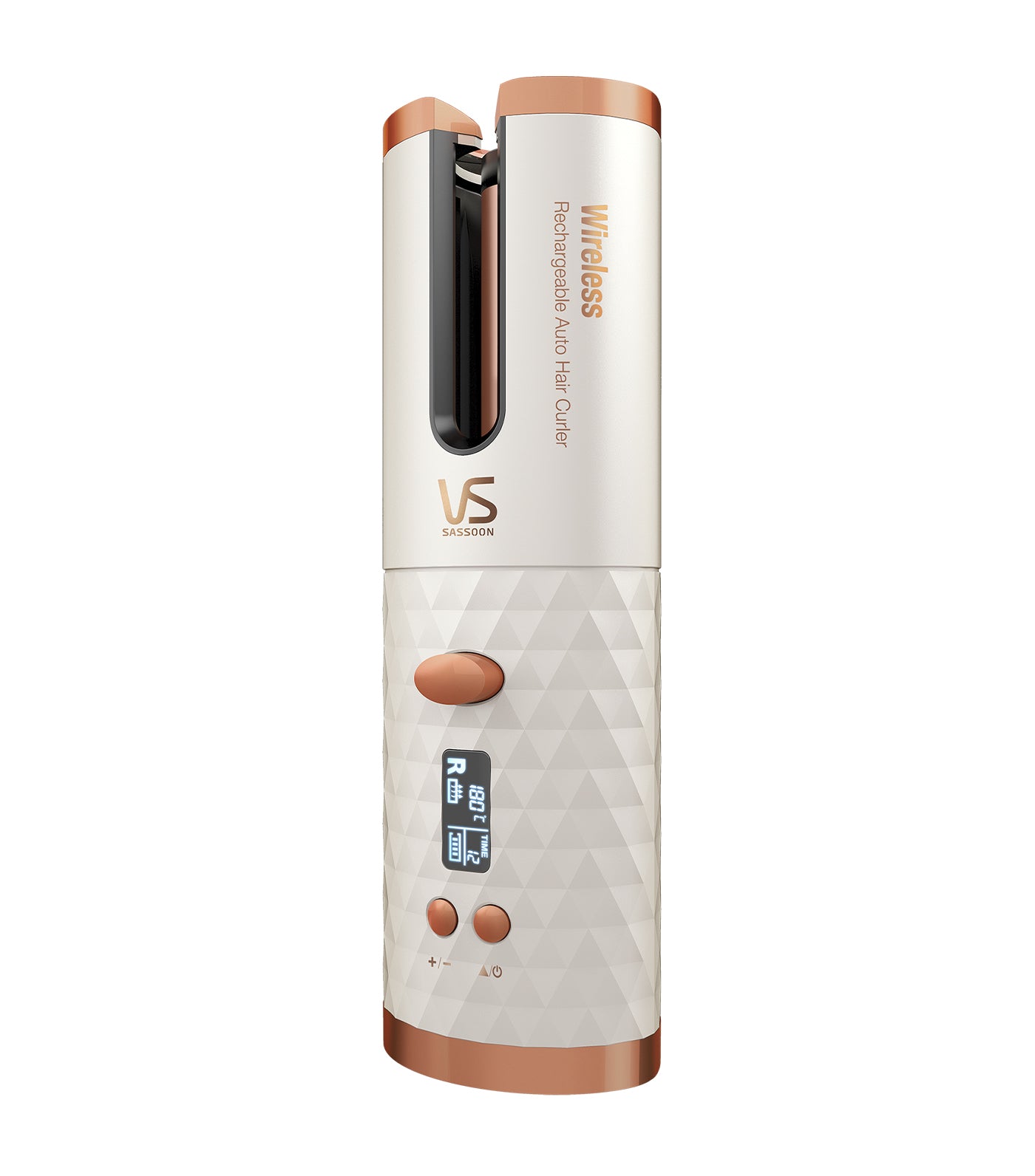 Wireless Rechargeable Auto Hair Curler