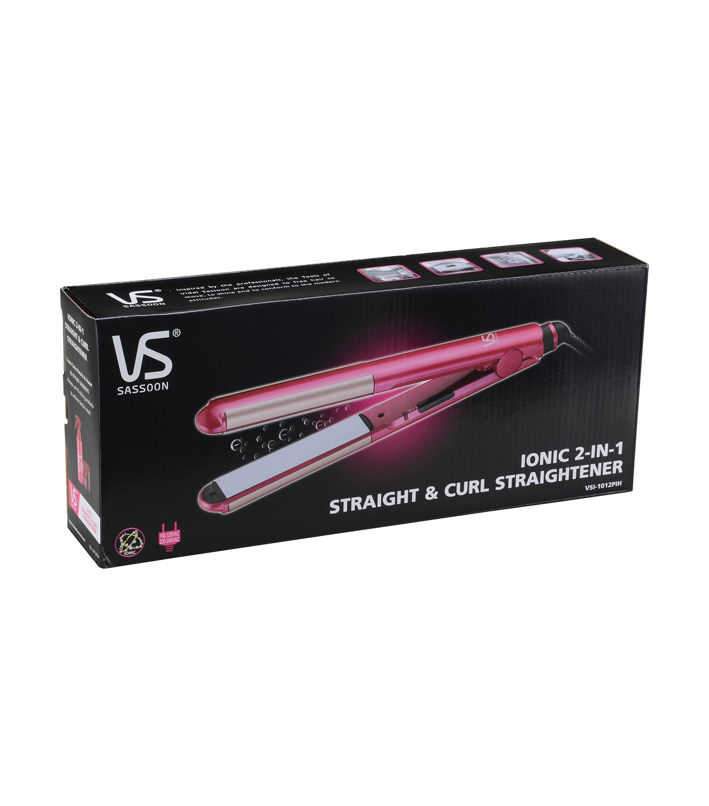 2-in-1 Straight & Curl Styler