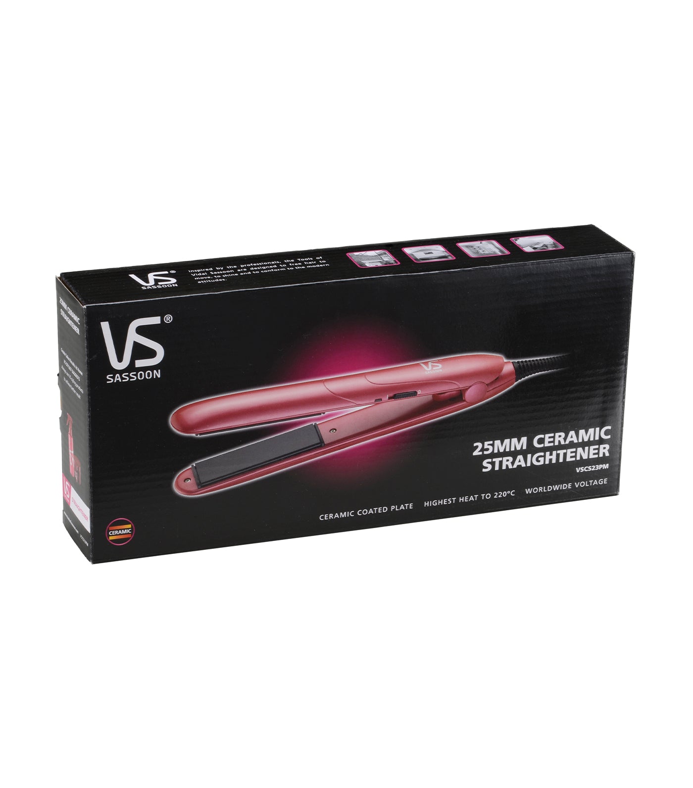 Vidal Sassoon 25mm Ceramic Straightener