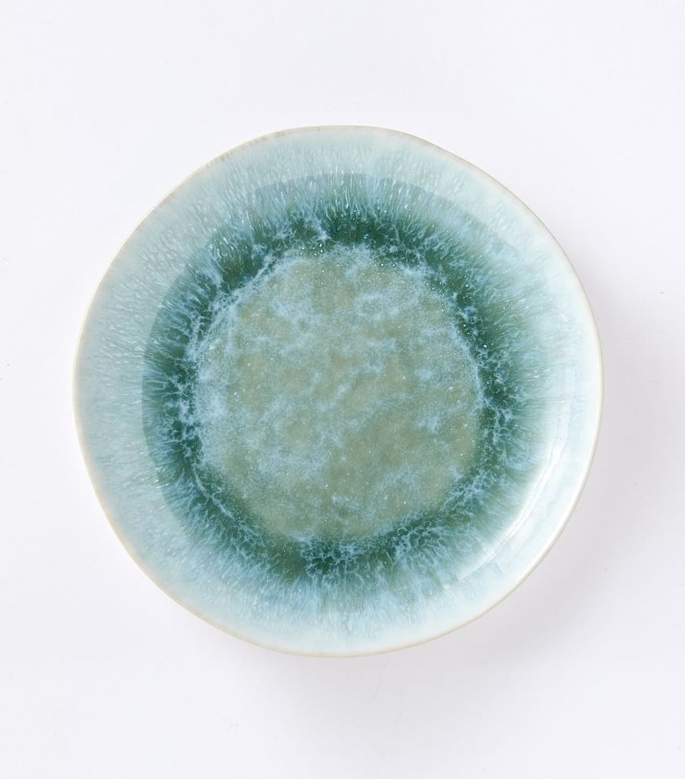 west elm dusty mint reactive glaze dinnerware collection