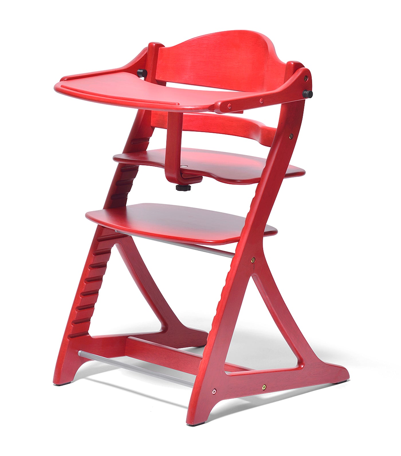 Sukusuku+ Wooden High Chair - Red