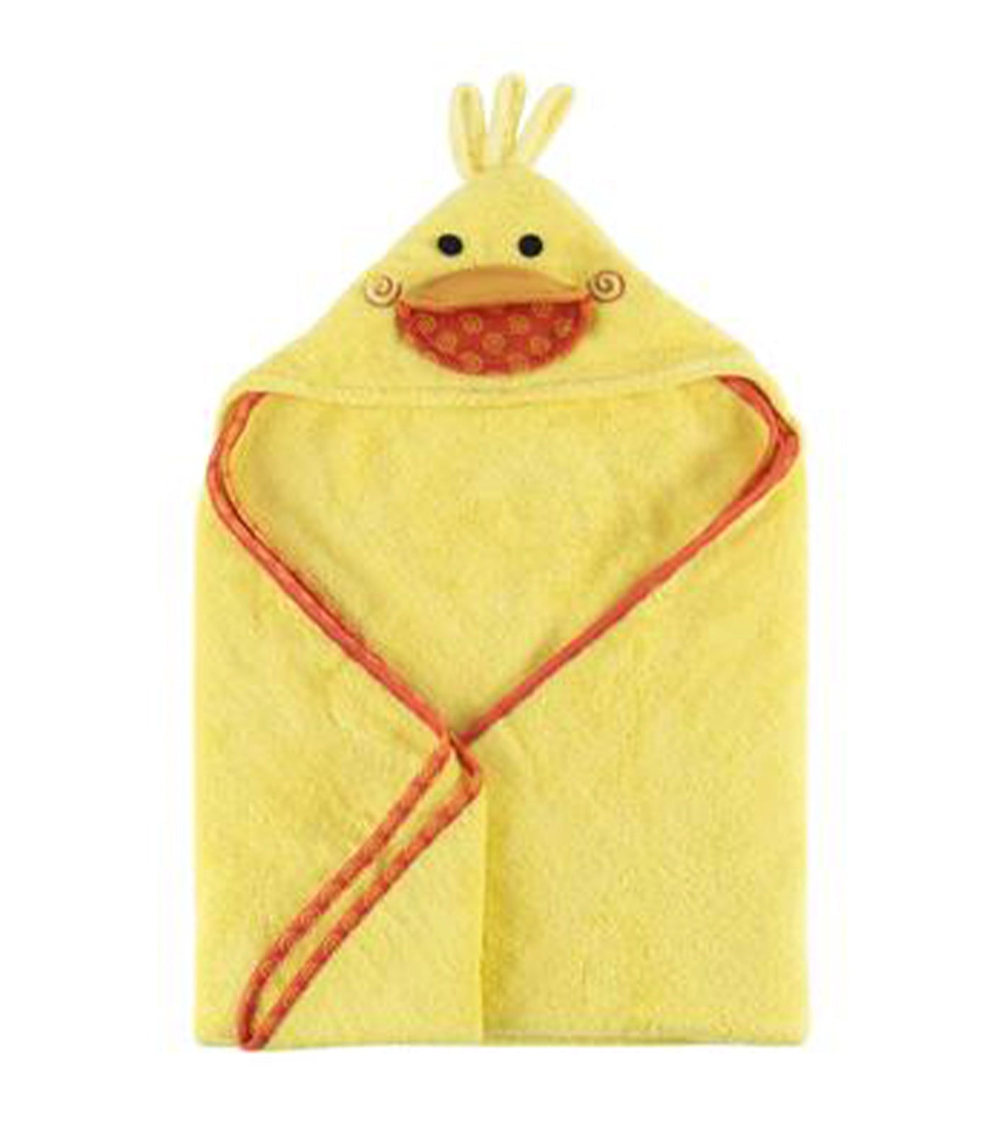 zoocchini baby hooded towel - puddles the duck